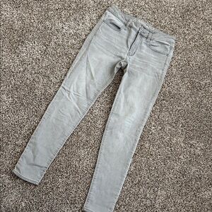 American Eagle Outfitters Gray Skinny Jeans